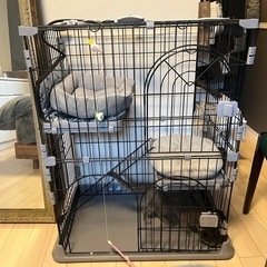 二段猫用ゲージ 