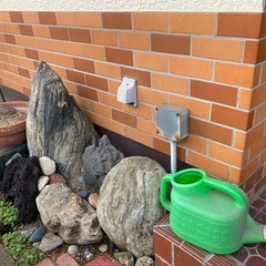 石、庭石、ガーデニング、の画像