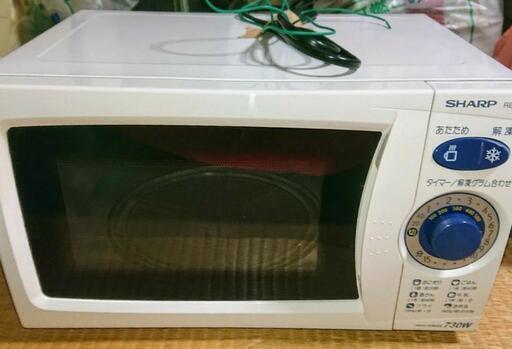 電子レンジ 日付指定