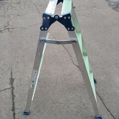 現状品 脚立 はしご 梯子 ハシゴ 高さ112cm×幅87cm ...