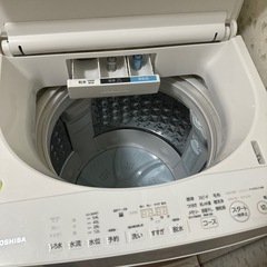 TOSHIBA 洗濯機の画像