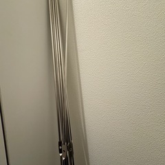 ステンレスユニットシェルフ ウォールナット材棚セット　ワイド　大 の画像