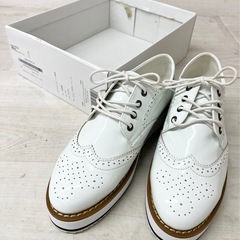 【未使用品】クラシカルエルフ エナメル調 オックスフォード シュ...