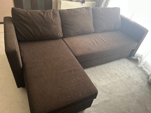 ニトリ ノアーク ソファベッド ブラウン