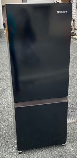 【RKGRE-467】特価！ハイセンス/Hisense/162L 2ドア冷凍冷蔵庫/HR-D15FB/中古品/2023年製/当社より近隣無料配達！