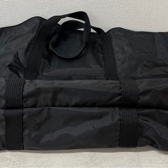 【中古品】ナイロン 超大型 ボストンバッグ ブラック 旅行用バック ショルダーバッグ　の画像