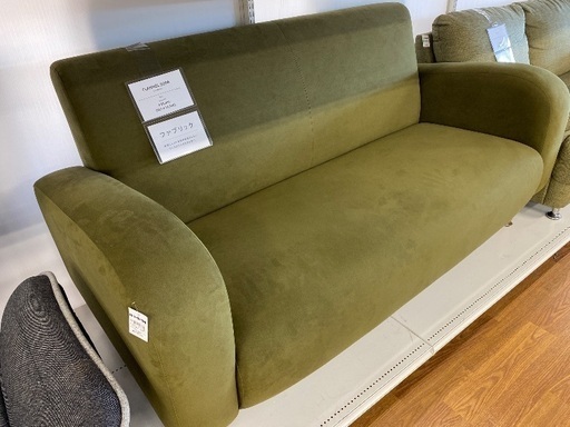 2.5人掛けソファーFLANNEL SOFA グリーン