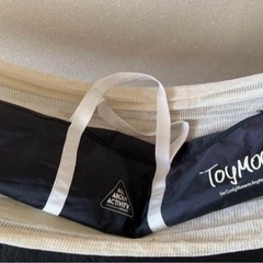TOYMOCK ハンモックスタンド 自立式　オフホワイト✖︎ブラックの画像