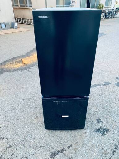 東芝 ノンフロン冷凍冷蔵庫 GR-U15BS（K）