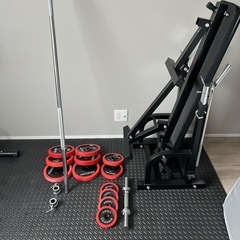 ベンチプレス、ダンベル一式