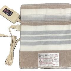 椙山紡織 電気敷毛布 ホットブランケット NA-023S 日本製 140×80cm 動作確認済の画像