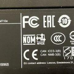 Lenovo ThinkCentre M710e Core i5-7400 動作未確認 【在庫：4】の画像