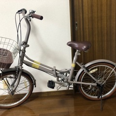 キャプテンスタッグ　折りたたみ　20インチ