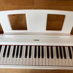 ヤマハ YAMAHA 電子キーボード 61鍵盤モデル ホワイト NP-15WH piaggeroの画像