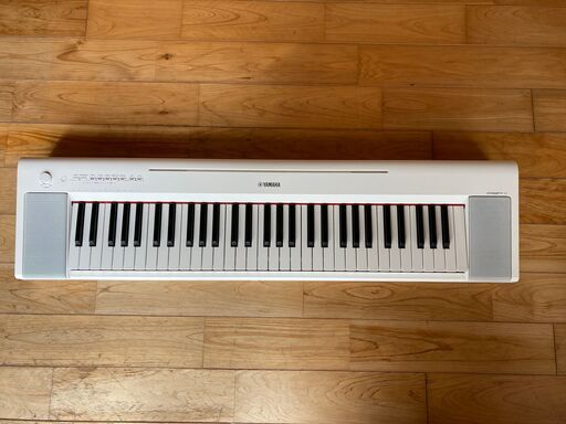 ヤマハ YAMAHA 電子キーボード 61鍵盤モデル ホワイト NP-15WH piaggero