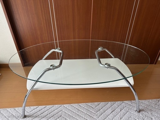 ニトリ ローテーブル ガラステーブル 廃盤品 大特価】ニトリ ガラス