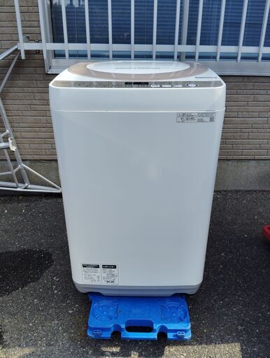 【S202500005】シャープ7.0㎏全自動洗濯機