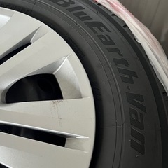 キャラバン純正ホイールタイヤ4本 セット