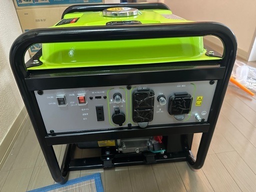 新品未使用品　EENOUR インバーター発電機 GT3500iO 定格出力2.8kVA オープン型 ガソリン発電機 12L大型燃料タン