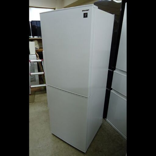 札幌配送可★シャープ◆2ドア冷凍冷蔵庫◆プラズマクラスター/メガフリーザー◆280L◆SJ-PD28H-W◆2022年