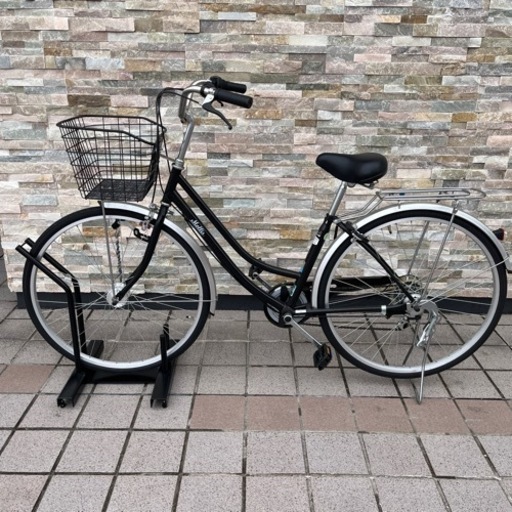 現金手渡し可】Saimoto 27インチ 普通自転車 6段ギア 取説 鍵×2本