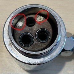 【ジャンク品】Panasonic CB-SXH7（食洗機用分岐水栓）の画像