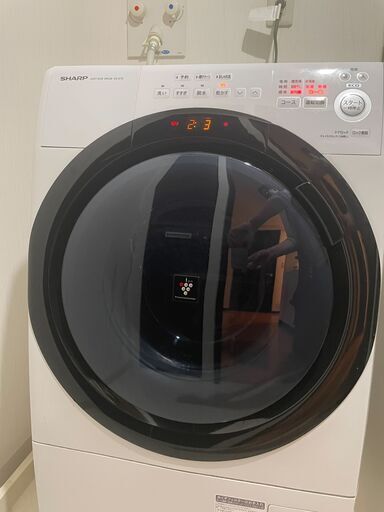 SHARPドラム式洗濯乾燥機
