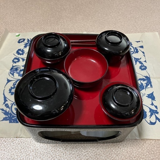 仏具　お供え漆わん