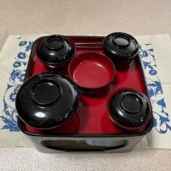 仏具　お供え漆わん　