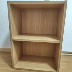 【決まりました】２段カラーボックス