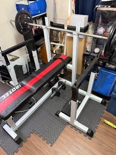 引き取り限定】iROTECベンチプレスセット