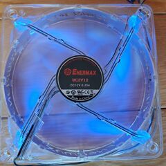  【中古動作確認品】ENERMAX UCEV12 DC12V 0.25A　青色LED　ON/OFFスイッチ付の画像