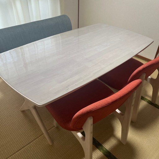 【受け渡し者決定】ニトリ　ダイニングテーブル　セット