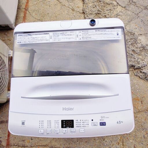 【❗️✨高年式✨❗️】即使用OKHaier 4.5kg洗濯機 JW-U45EA 2023年製 動作良好❗️