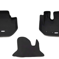 クラッツィオ(Clazzio) フロアマット 立体タイプ 前席のみの3点セットハイエース/レジアスエース 200系 標準ボディ S-GL NEWラバータイプ ブラック の画像