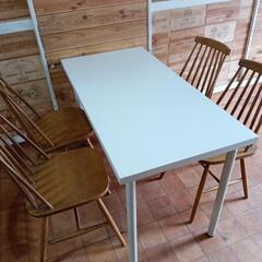 IKEA購入ダイニングテーブルセットの画像