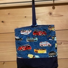 はたらく車　上履き入れ　