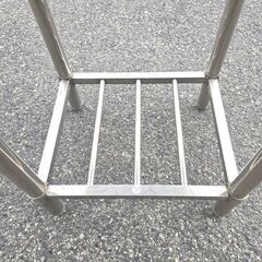 中古 ステンレスシンク 屋外作業に最適 80×51×43cmの画像