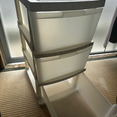 【取引中】収納ケース3段