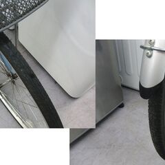 26インチ 自転車 内装3段変速 ダイナモライト 荷台 カゴ Bitter ビター