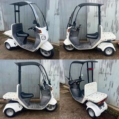 ★4ストFiジャイロキャノピー『ジャンク』部品取り車扱い　走行3.8万km★東京/大田区【下取OK】の画像