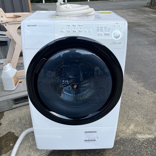【23日引き取り待ち】★シャープ ドラム式洗濯機 ES-S7D 7kg★2020年製★