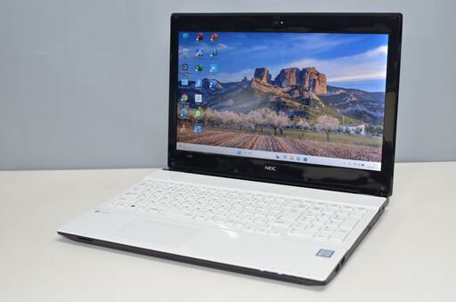 中古ノートパソコン NEC NS600/G Windows11+office 新品爆速SSD512GB core i7-7500U/メモリ8GB/15.6インチ/無線/webカメラ/DVDマルチ搭載