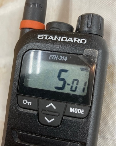 S249 ⭐ STANDARD スタンダード 特定小電力トランシーバー+マイク付属  FTH-314 USED 綺麗