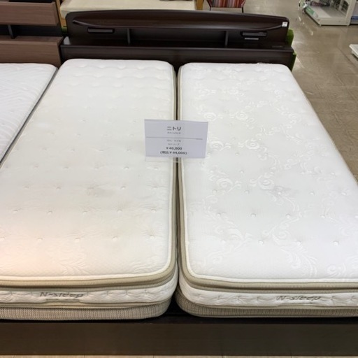 ニトリ　クイーンベッド