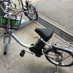 地域限定送料無料ビビL20軽量モデルシルバー神戸市電動自転車