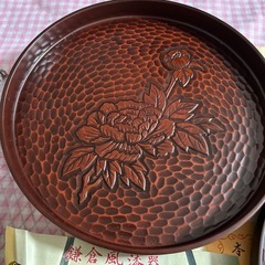 特選高級漆器(丸盆)セット
の画像