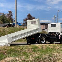 【G-0011】トヨタ　ダイナ　XZU620D　3t　低床　ローダー ダンプ　H28年式　9万km　車検付き　最大積載量3000kg　新明和の画像