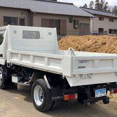 【G-0011】トヨタ　ダイナ　XZU620D　3t　低床　ローダー ダンプ　H28年式　9万km　車検付き　最大積載量3000kg　新明和の画像