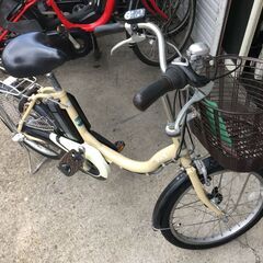 地域限定送料無料 ヤマハ パス シオン 新基準 8,9AH 20インチ